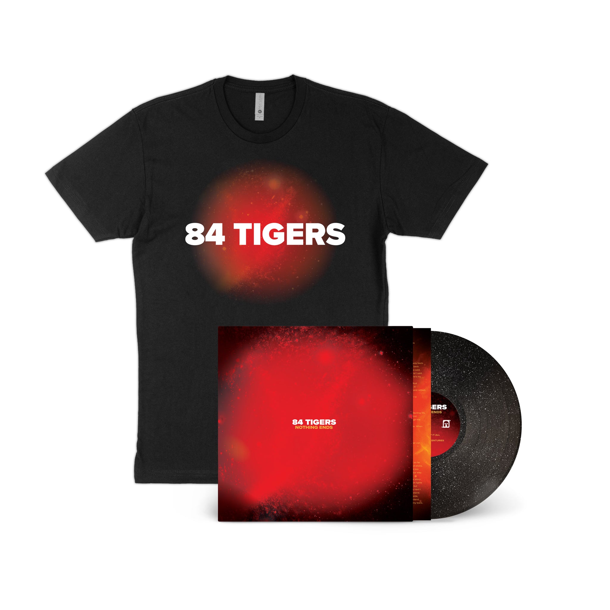 Nothing Ends LP + T-Shirt Bundle