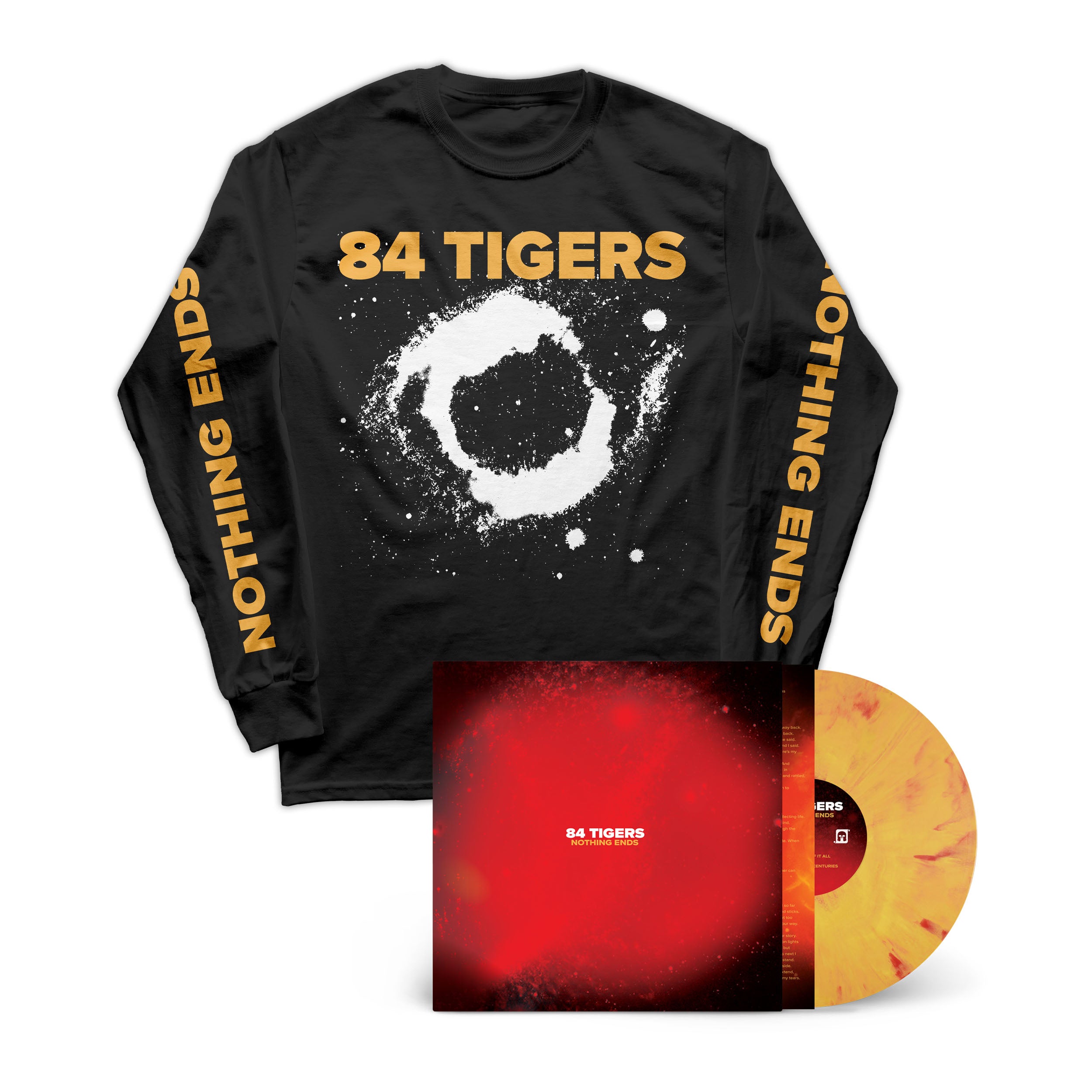 Nothing Ends LP + Long Sleeve T-Shirt Bundle – Spartan Records