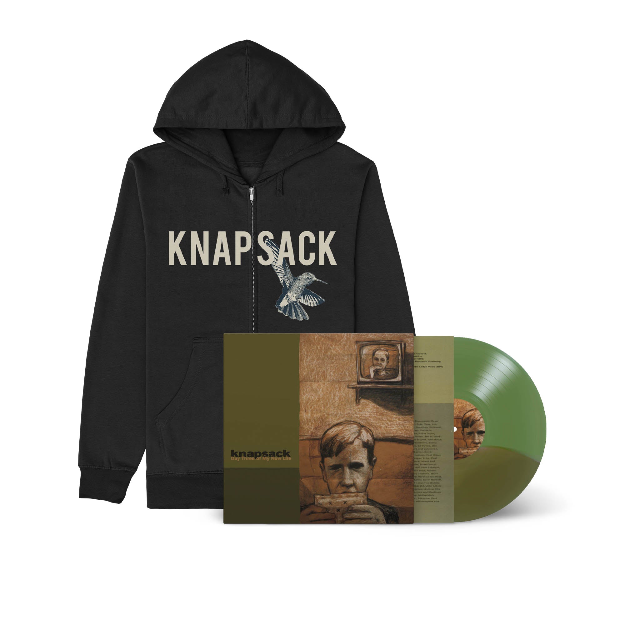 Knapsack - Day Three of My New Life Hoodie Bundle