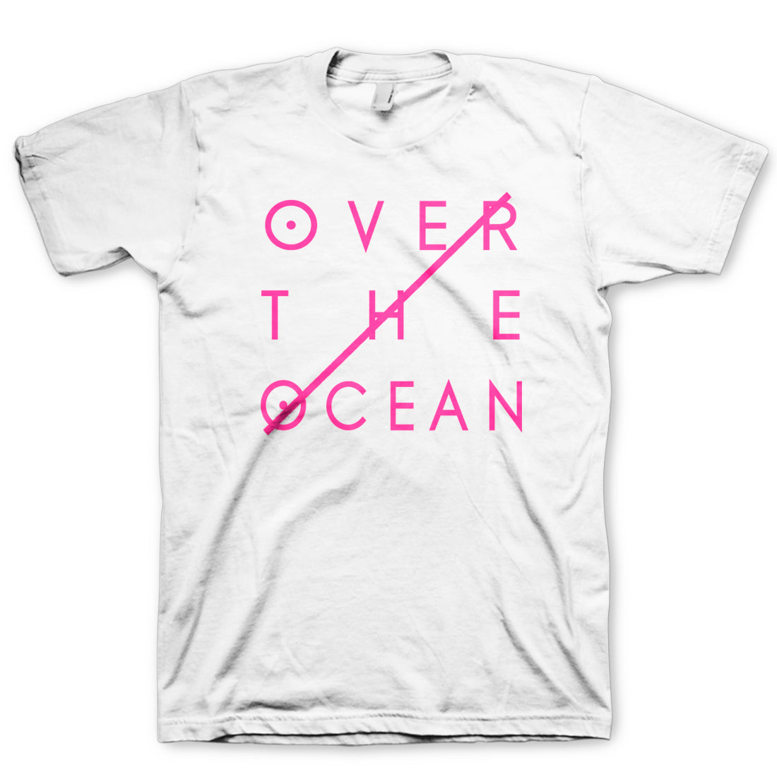 Over the Ocean - Diagonal Line T-Shirt